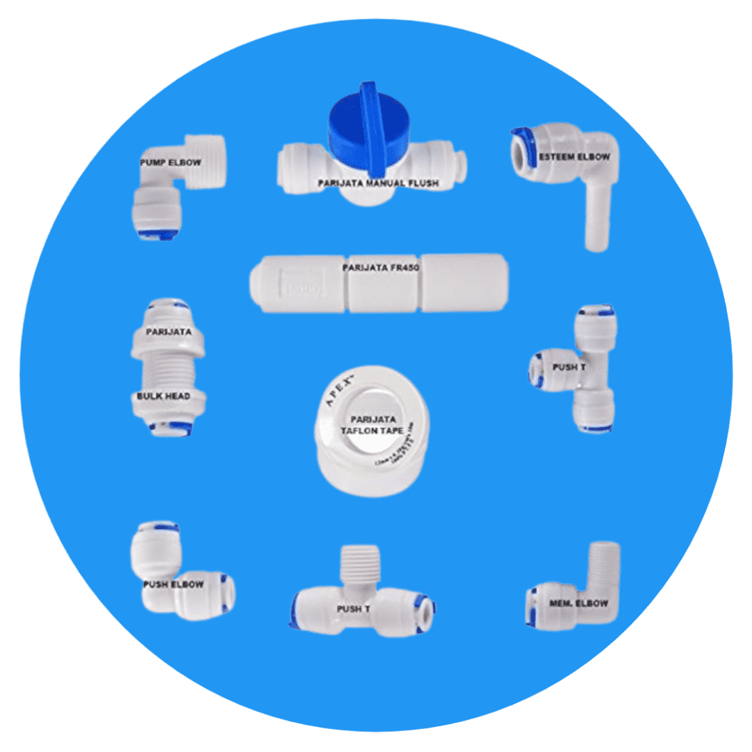 RO water purifier elbows